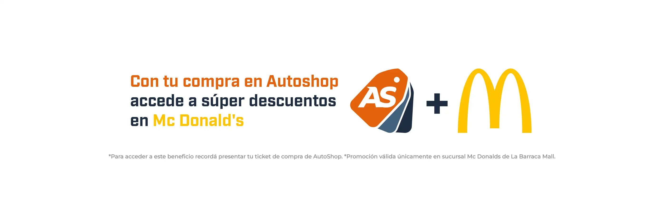 Descuento en Mc Donald´s